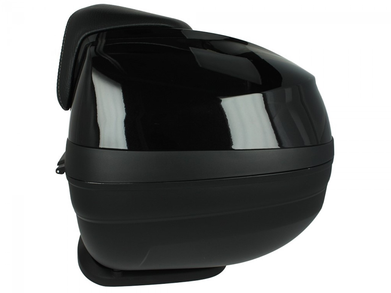 Topcase Kit für MP3 (incl. Halteplatte) 37 l, schwarz, universo 91/B