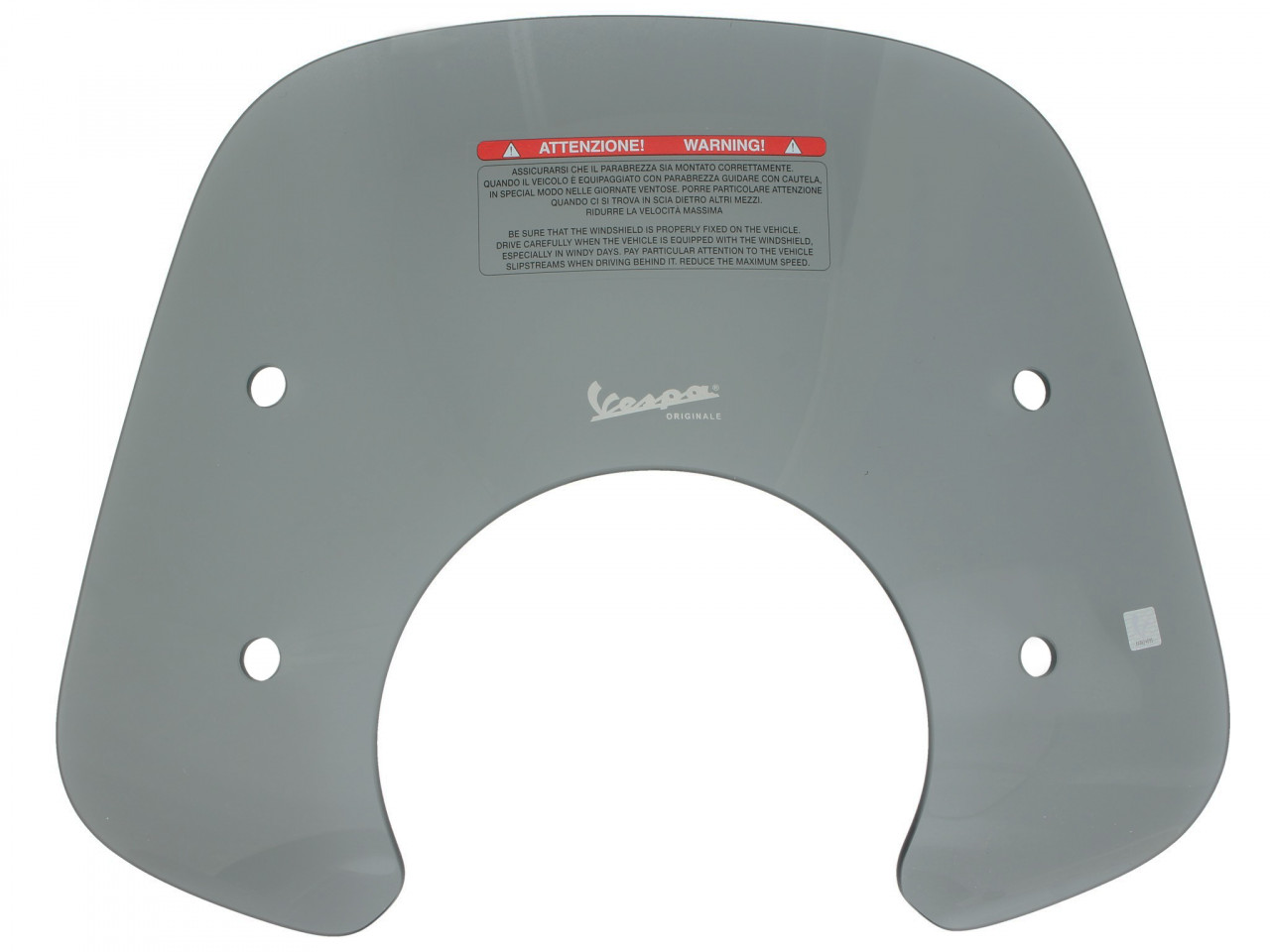 Windschild Sportscheibe "Cruiser" getönt Vespa GTS / Super (HPE & SuperTech) original Vespa