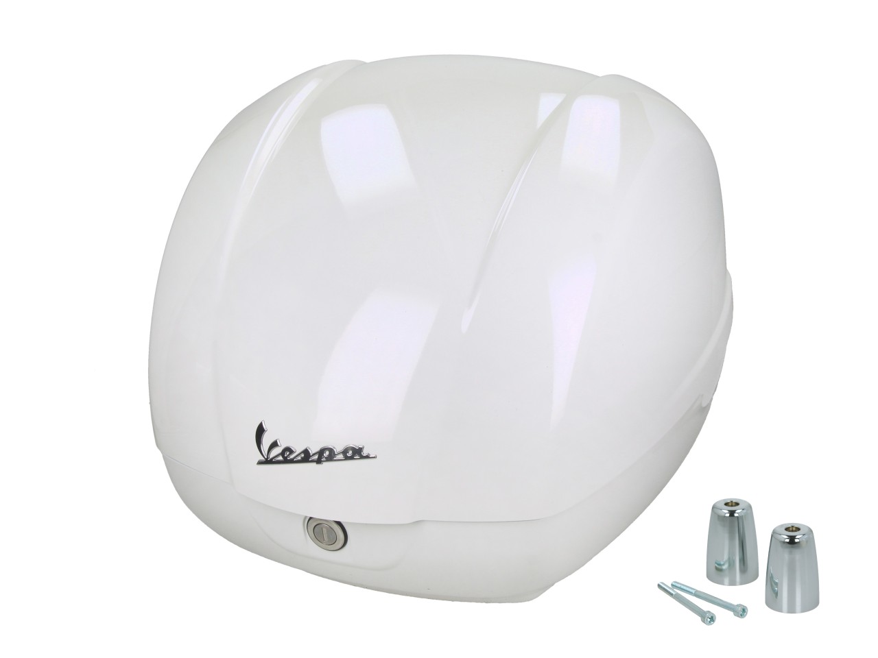 Original Topcase 36L weiß B04 für Vespa GTS 125/310 und GTV 310