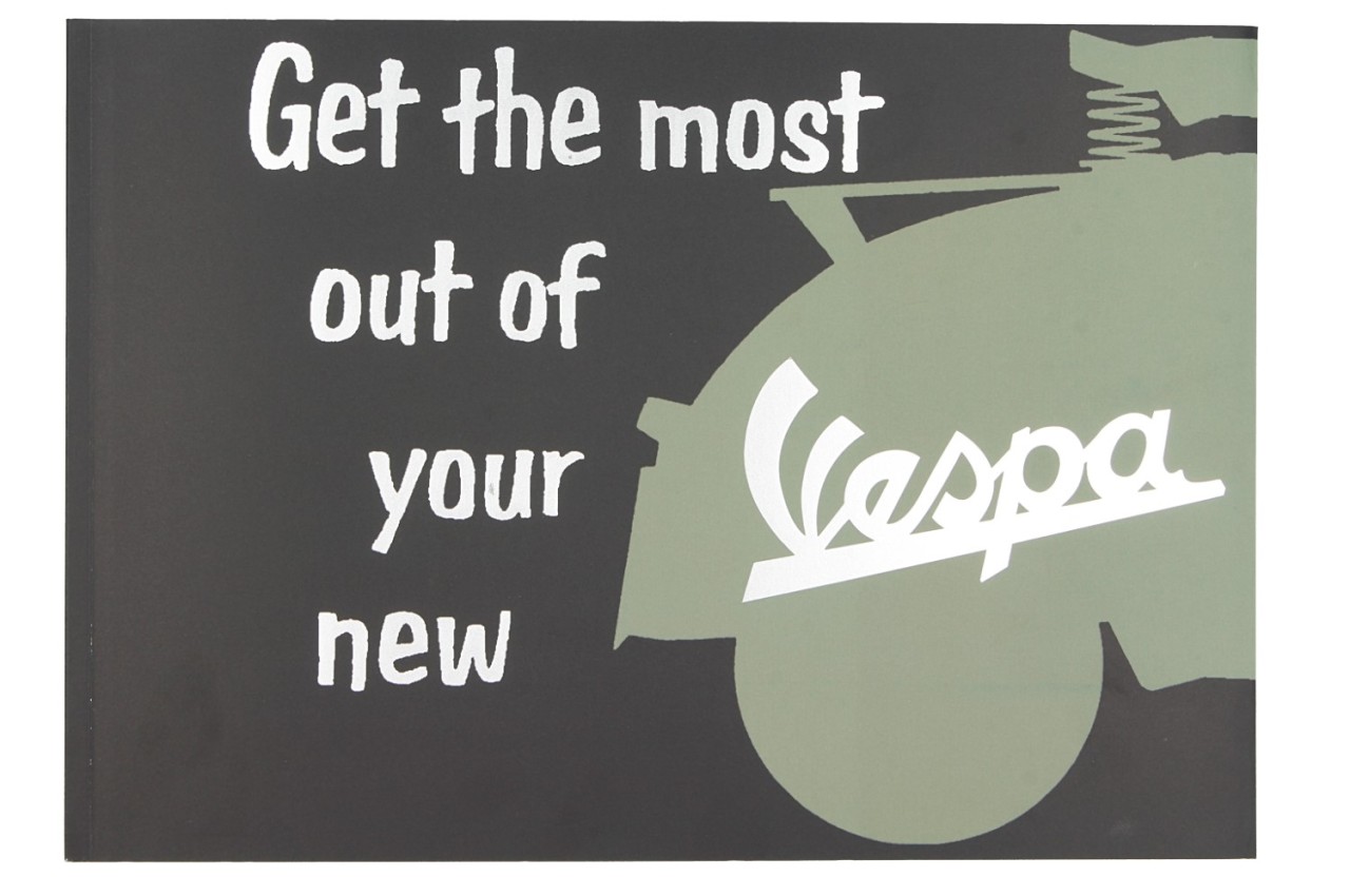 Vespa Notizblock DIN A4, Vespa Get the most