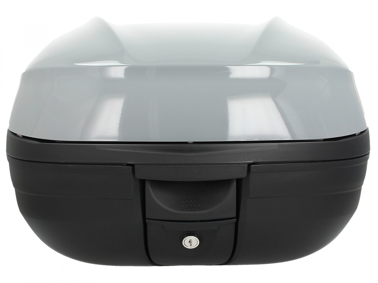 Top Case Kit (inkl. Halteplatte), 37 l, grau für Piaggio MP3 125 / 300 / Sport HPE