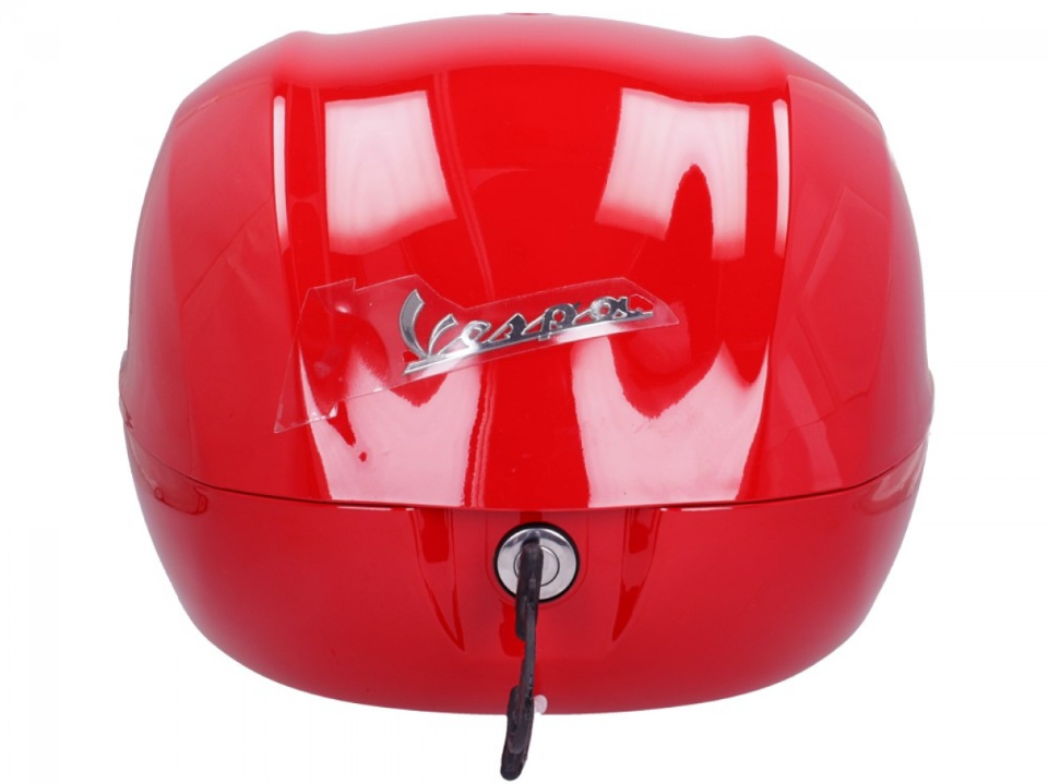 Vespa Topcase 32L rot glänzend 894 ohne Rückenlehne