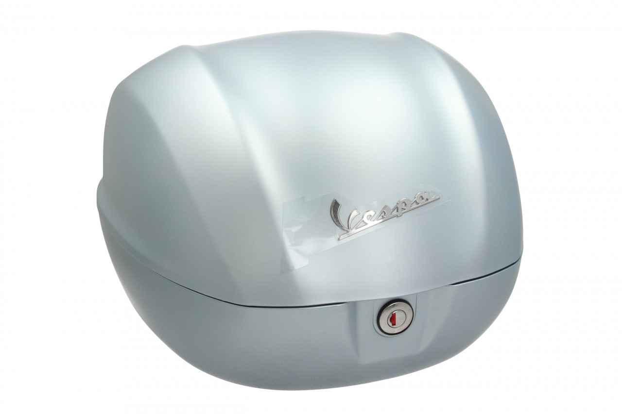 Vespa Topcase 32L grau matt G02 ohne Rückenlehne