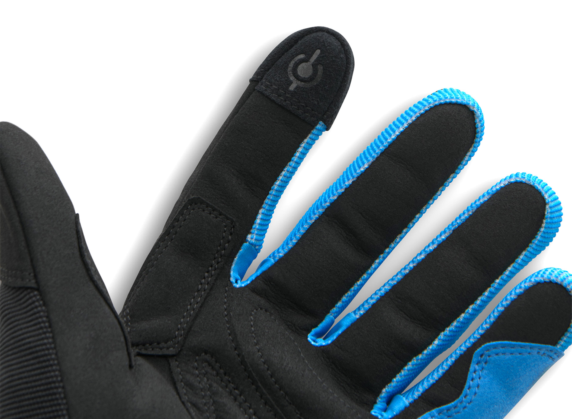 Vespa Handschuhe schwarz blau DEC
