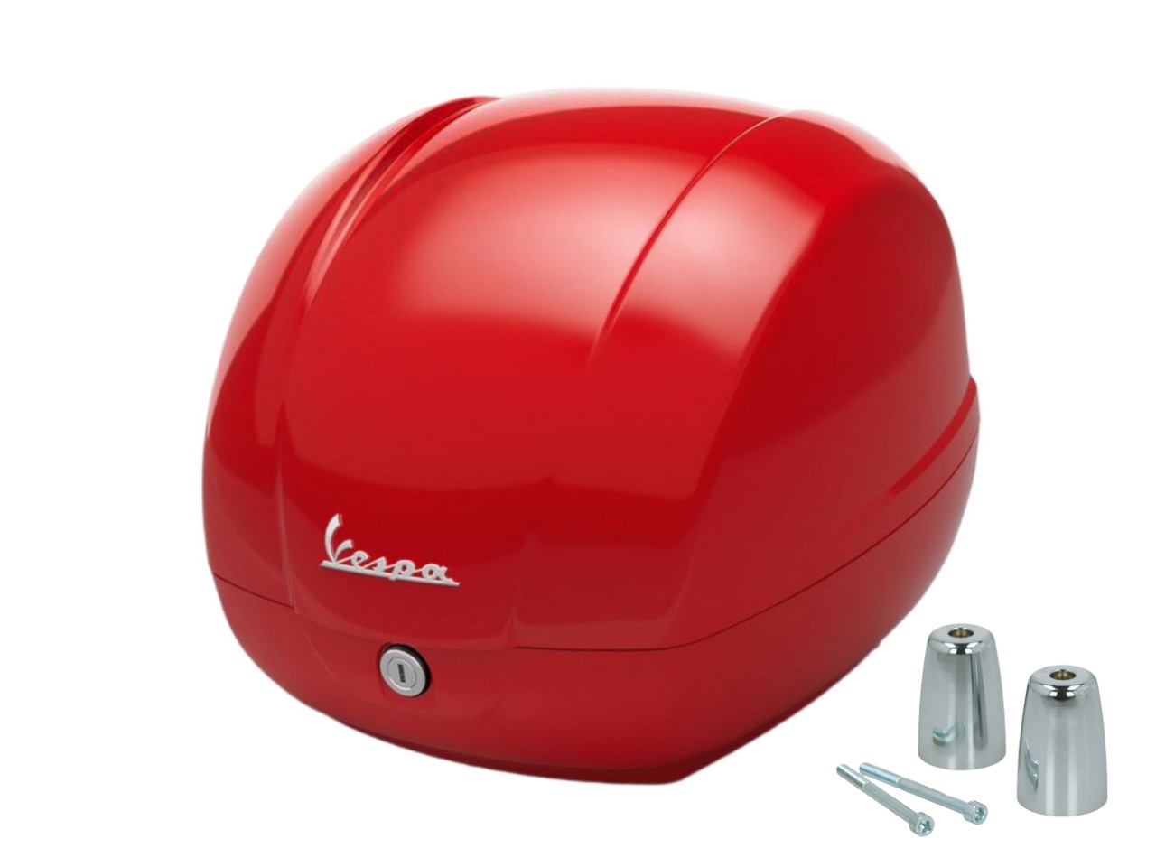 Original Topcase 36L rot 894 für Vespa GTS 125/310 und GTV 310