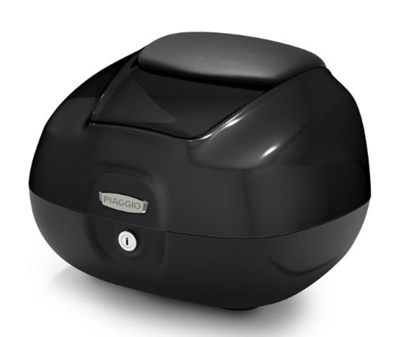 Top Case 37L mit Rückenlehne für Piaggio MP3 HPE RST 400 Classic (2022) - nero cosmo 98/A