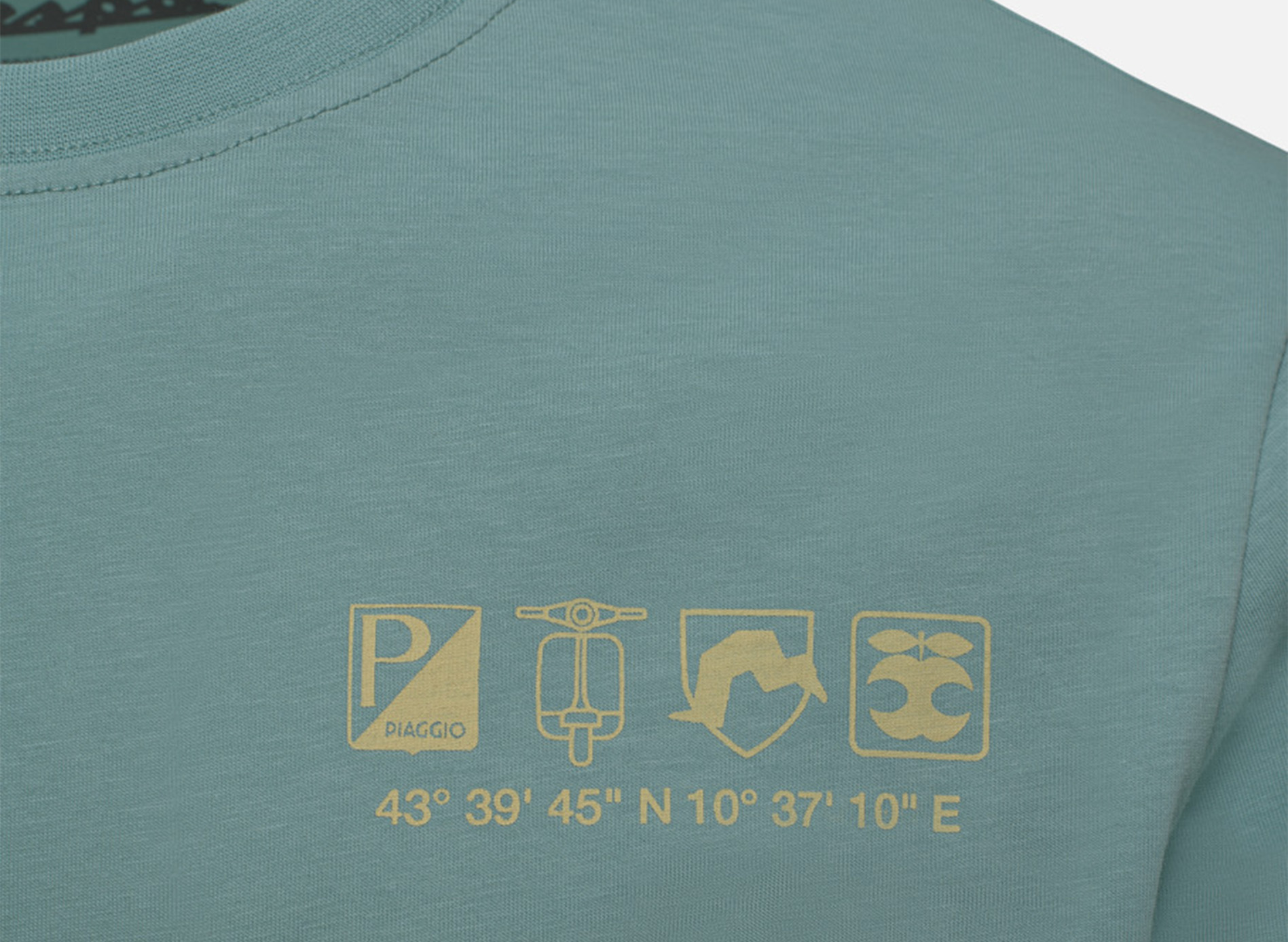 Vespa T-Shirt Origin grün DEC-Kollektion