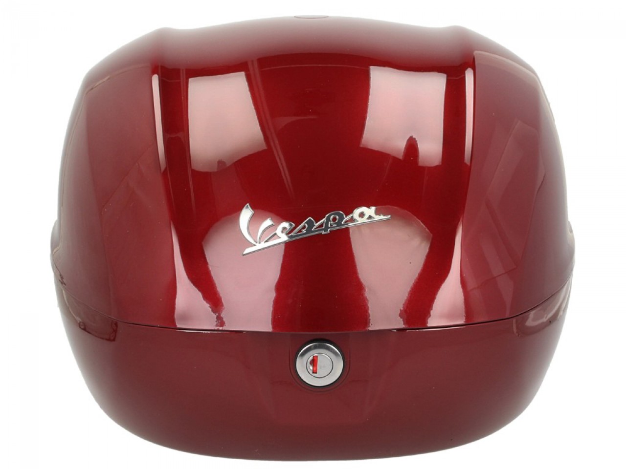 Vespa Topcase 32L rot glänzend 880/A ohne Rückenlehne