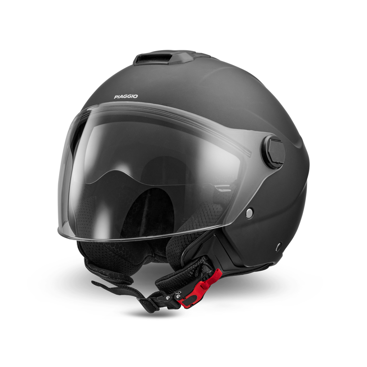 Piaggio Jethelm Demi Jet UL01 schwarz matt