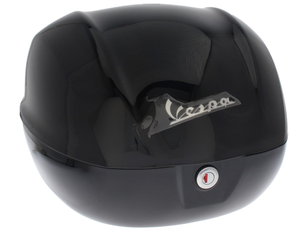 Vespa Topcase 32L schwarz glänzend 094 ohne Rückenlehne