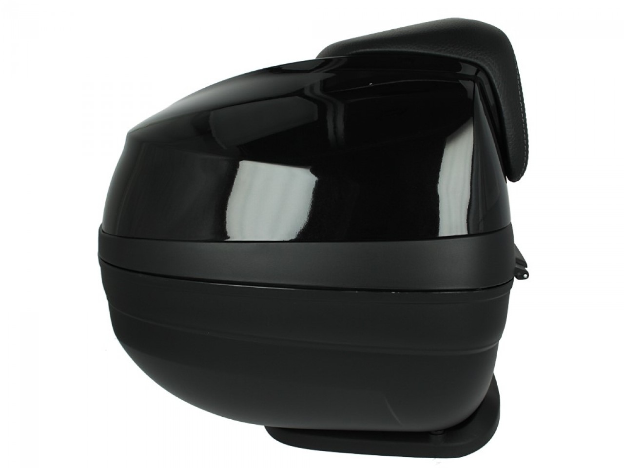 Topcase Kit für MP3 (incl. Halteplatte) 37 l, schwarz, universo 91/B