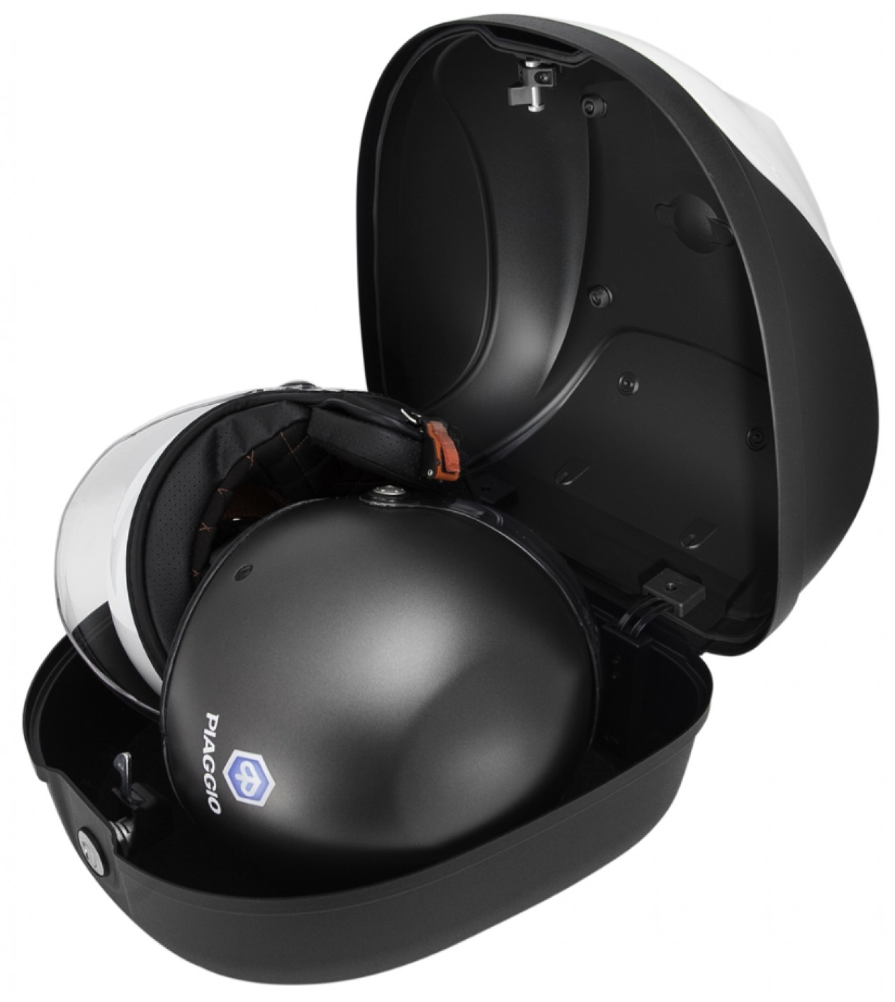 Topcase 32L für Medley Original Piaggio - NERO MATT 85/C