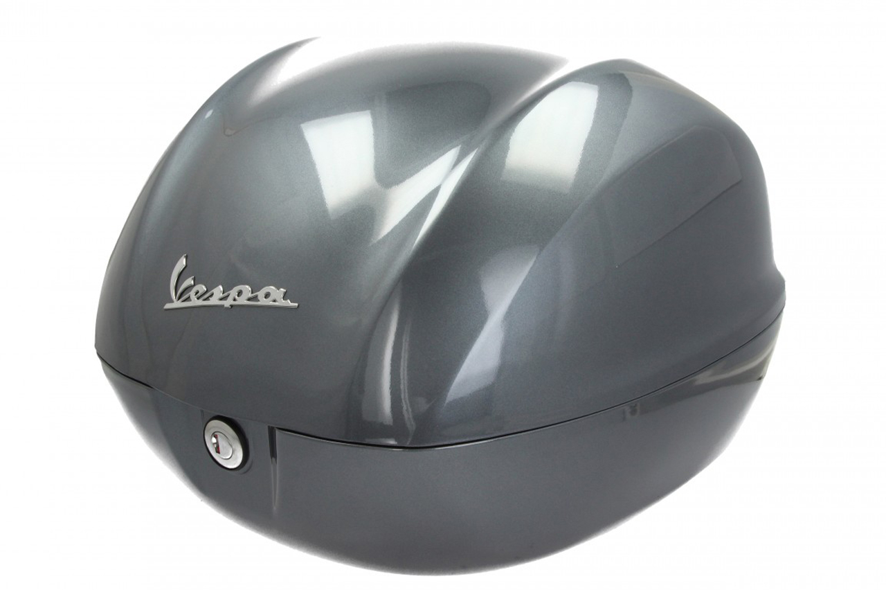 Vespa Topcase 32L grau glänzend  G03 ohne Rückenlehne