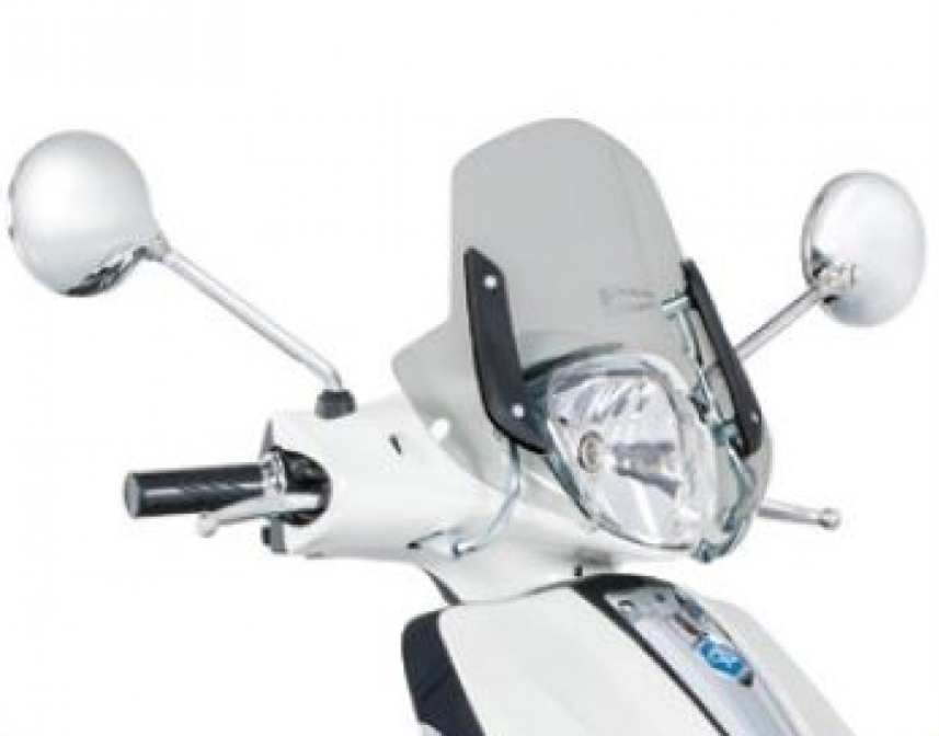 Sport Windschutzscheibe komplett, getönt für Liberty Original Piaggio