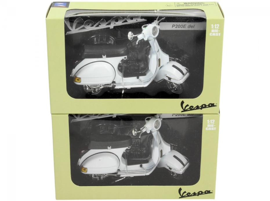 Vespa PX Fahrzeugmodell 1:12 Set 12 Stück
