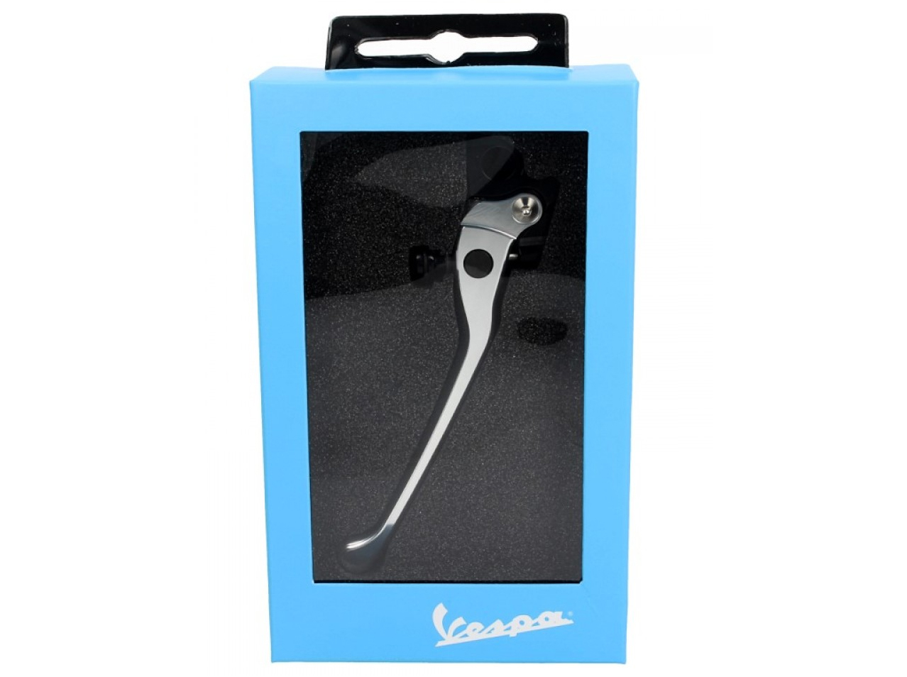 Lenkerkit, Aluminium, eloxiert, Set Handgriffe, Hebel und Lenkerenden für Vespa GTS