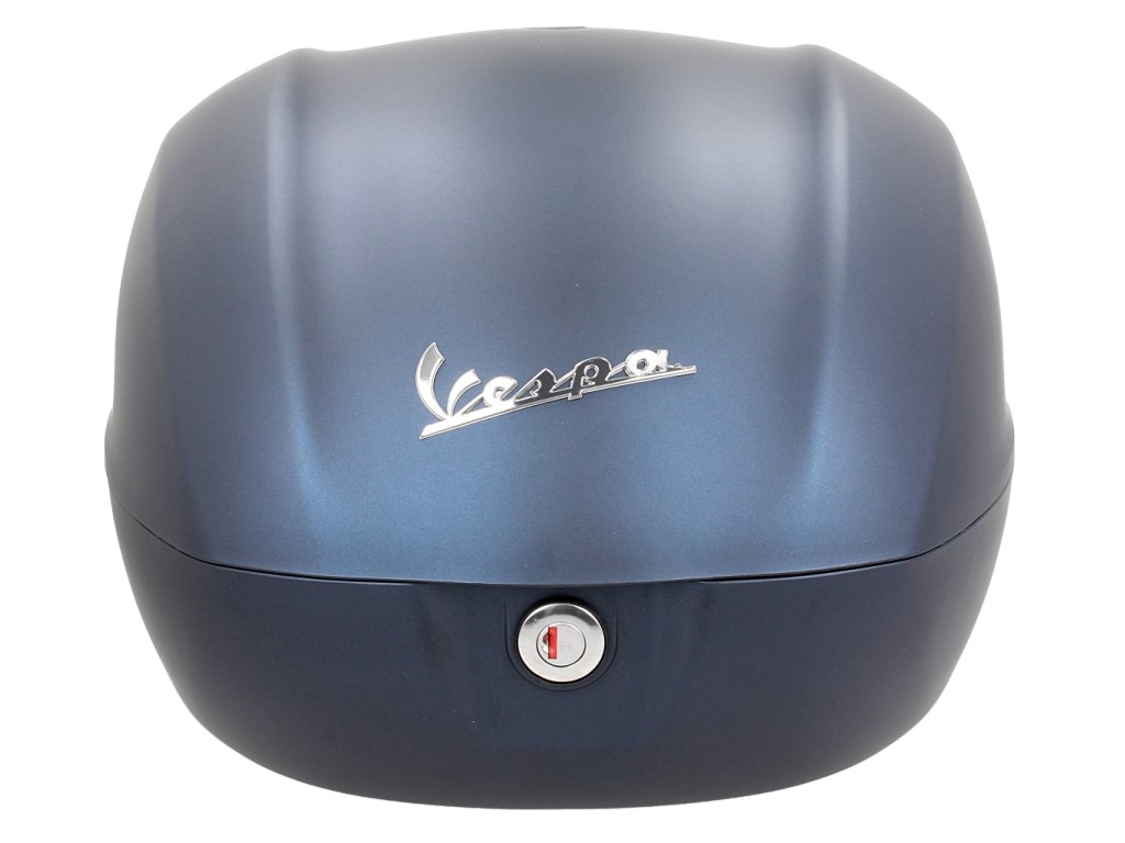 Original Topcase 32 l. für Vespa Primavera blau matt 282/A