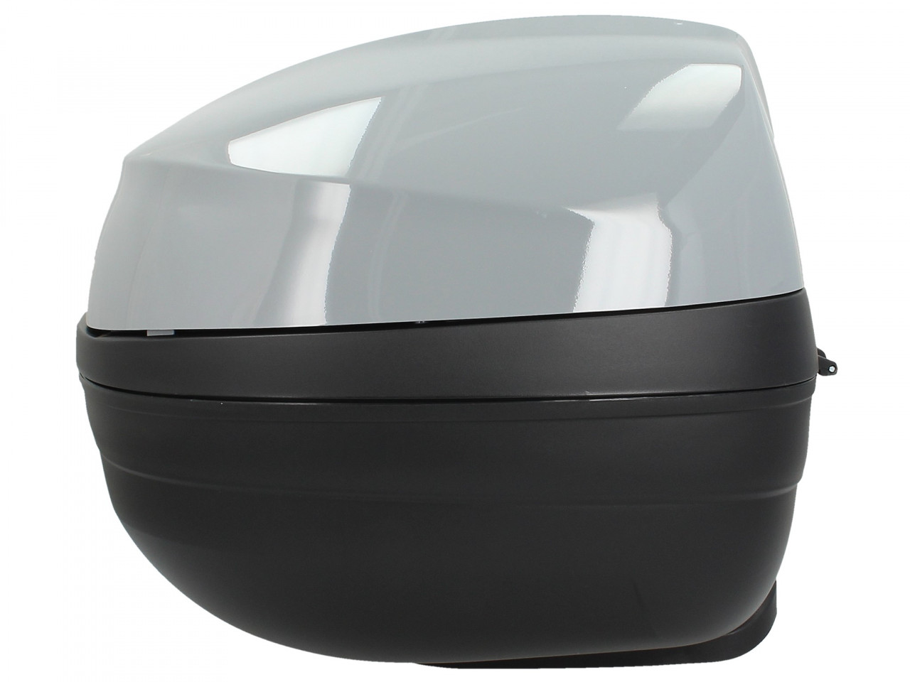 Top Case Kit (inkl. Halteplatte), 37 l, grau für Piaggio MP3 125 / 300 / Sport HPE