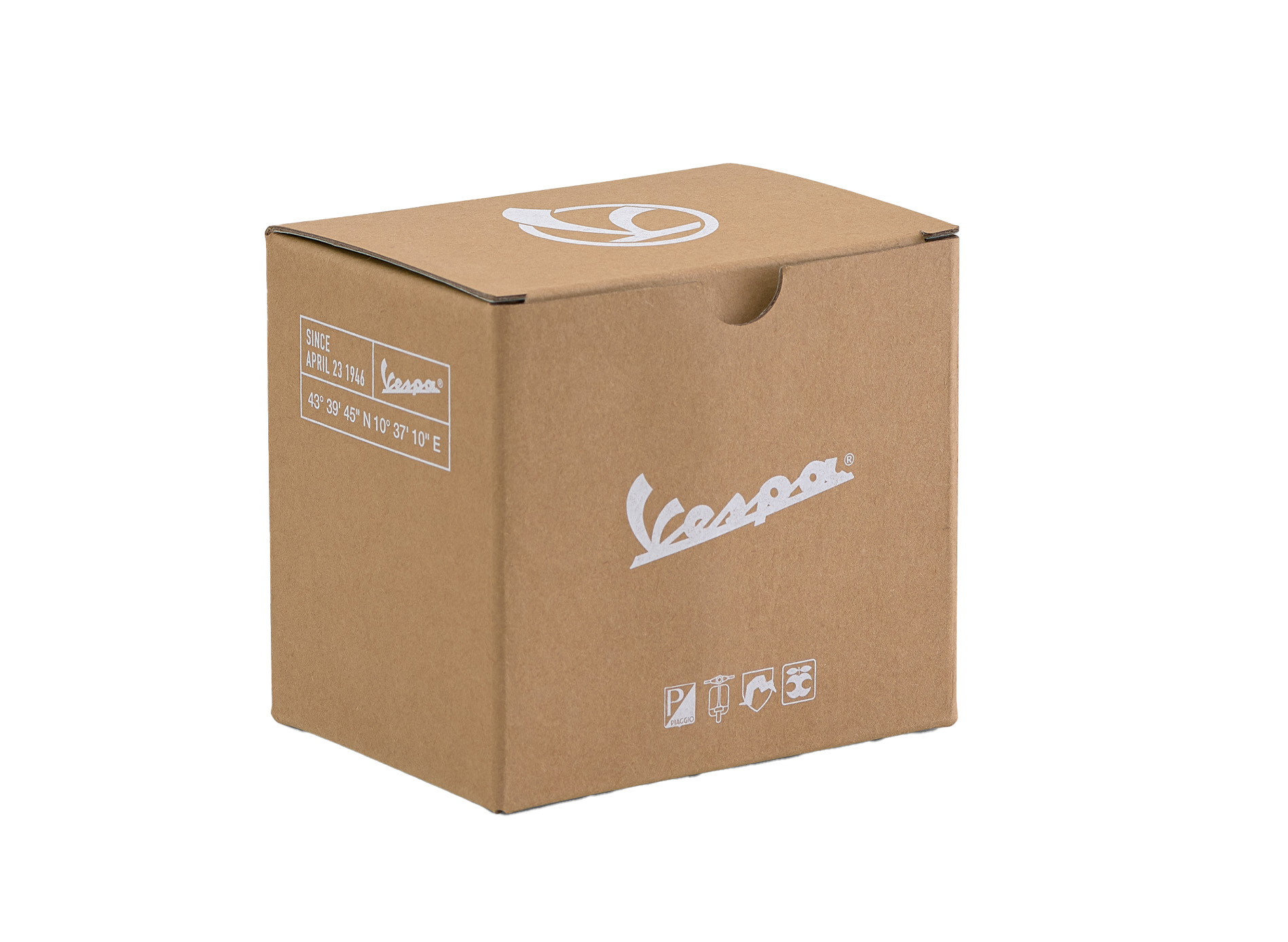 Vespa Tasse schwarz