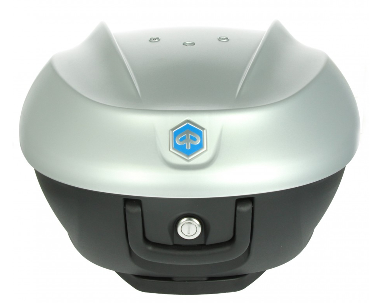 Top Case Kit 36 l. grau matt 760/B Original Piaggio für Beverly HPE (inkl. Halteplatte)