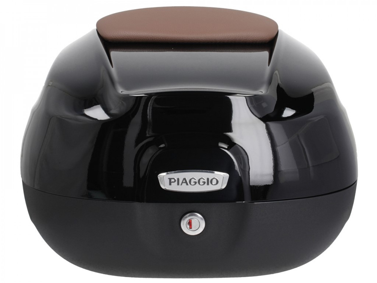 Topcase 37L für Beverly Original Piaggio - NERO LUCIDO 90/B