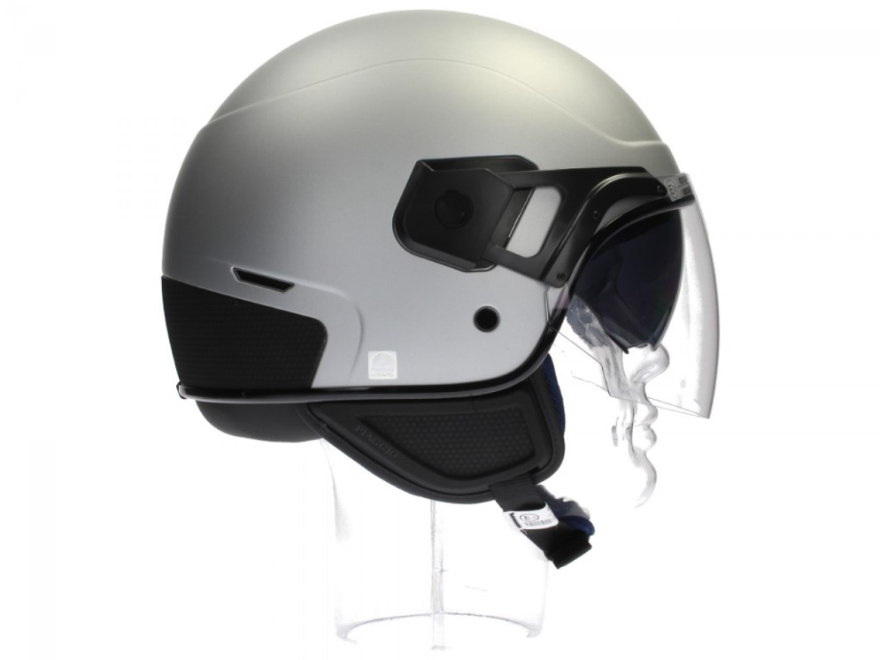 Piaggio PJ Jethelm grau, matt