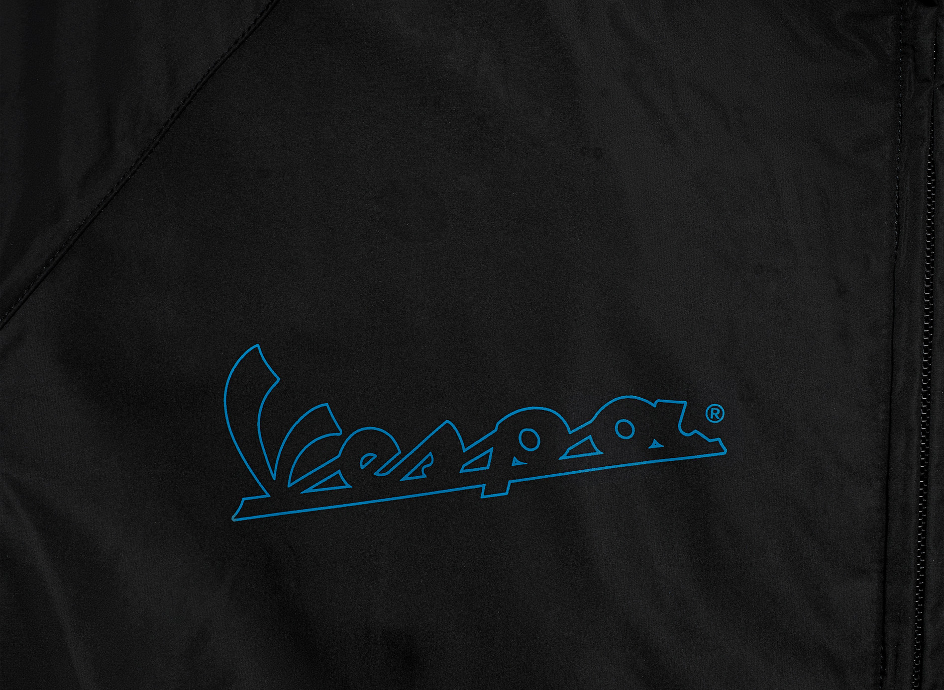 Vespa Windjacke schwarz DEC-Kollektion