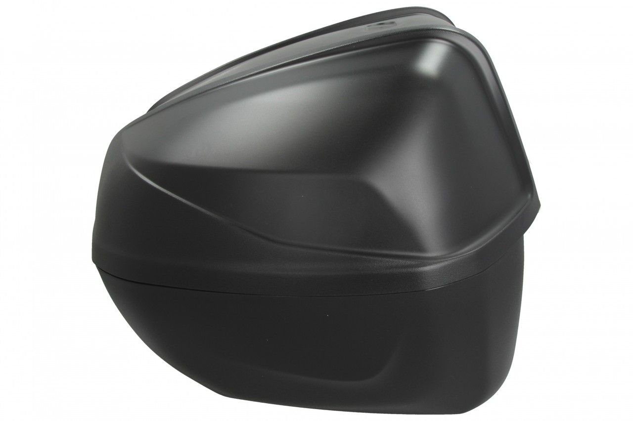 Topcase 37L für Beverly Original Piaggio - NERO CARBONIO (POLICE) 93/B