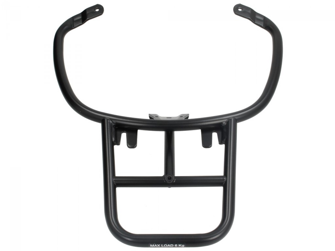 Gepäckträger hinten schwarz matt für Vespa Primavera / Sprint / Elettrica