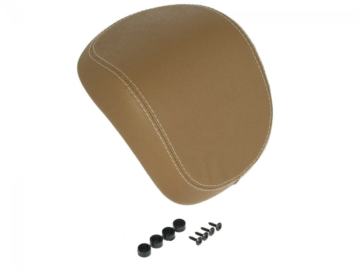 Original Rückenlehne für Vespa Primavera / Sprint Topcase - Hell Braun