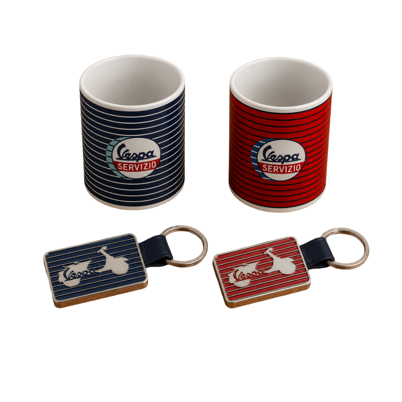 Vespa Merchandise Paket Servizio Duo