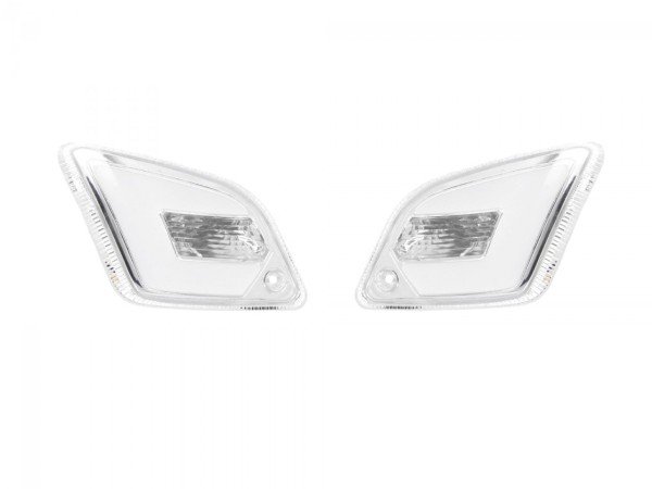 LED Blinkersatz hinten, klar für Vespa GT, GTL, GTV, GTS 125-300 (2014-2018)