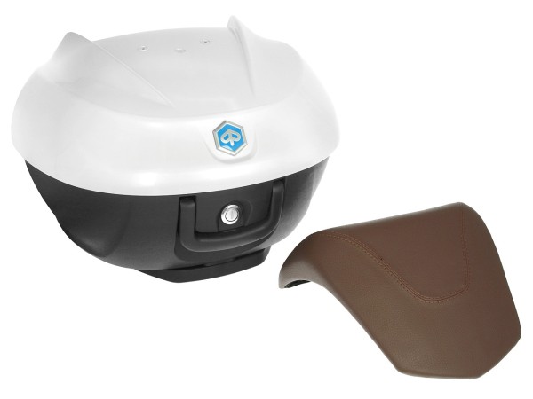 Topcase 36L für Beverly Original Piaggio - BIANCO ICEBERG 505/A
